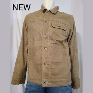 Flint and Tinder - Huckberry- Men's Waxed Tan Jacket